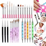 Nail Art Set Gel Polish Brushes Diy Tool Kit Dotting Pen Fast New. Price: $5.99.