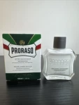 Proraso After Shave Balm For Men, Refreshing And Toning Moisturizer With Menthol New. Price: $16.14.