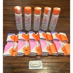 Billie Shaving Cream Grapefruit Razor Refill 5-BLADE Cartridges Lot New. Price: $45.00.