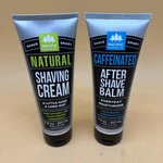 Pacific Shaving Co. Caffeinated Aftershave Balm & Cream - 7 Oz Each New. Price: $29.99.