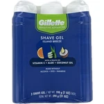 Gillette Sensitive Plus Shave Gel, Island Breeze, 7 Ounce (pack Of 3) New. Price: $27.99.