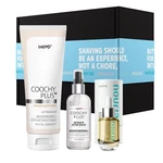 Coochy Plus Moisturizing+ & Nouria 3-STEPS Kit Intimate Shave Gift Set New. Price: $29.95.