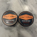 King Gillette Men's Beard Softener Lightweight 3.4 Ounces 2 Pack New. Price: $18.99.
