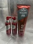Old Spice Bald Care System Shave Cream 2 Thickening Treatment Spray Grooming Set New. Price: $20.09.