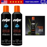 Edge Shaving Gel For Men, 9.5OZ, 2 Pack Mens Shave With Aloe, New. Price: $11.99.