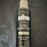 Edge Ultra Sensitive Shave Gel With Colloidal Oatmeal For Skin New. Price: $9.89.