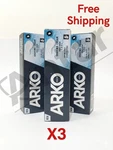 3X Arko Men Shaving Cream 65G 61ML Vitamin Cooling Effect Free Shipping New. Price: $46.95.