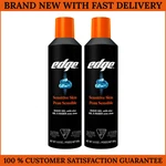 Edge Shaving Gel For Men Aloe Sensitive Skin Shave 9.5OZ 2 Pack New. Price: $9.99.
