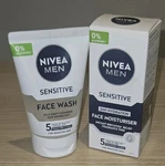 Nivea Men Sensitive Face Wash 3.38OZ & Moisturiser 2.54OZ Fragrance Free New. Price: $20.00.