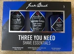 Jack Black Three You Need Shave Essentials. Brand New In Box Sealed. Price: $20.00.