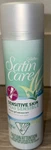 New Gillette Satin Care Sensitive Skin Shave Gel For Women, 7 Oz. Price: $7.35.